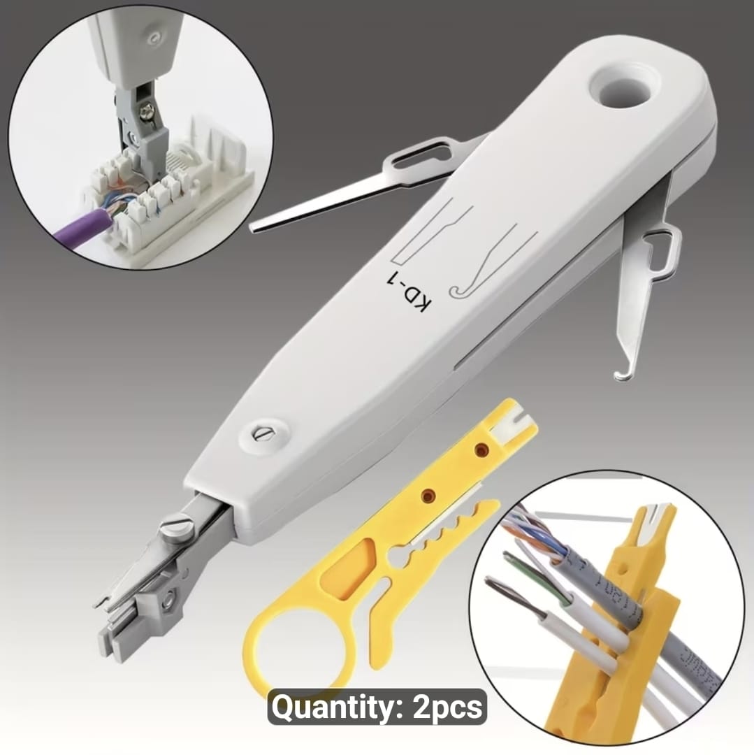 Punch Down & Stripping Tool Set