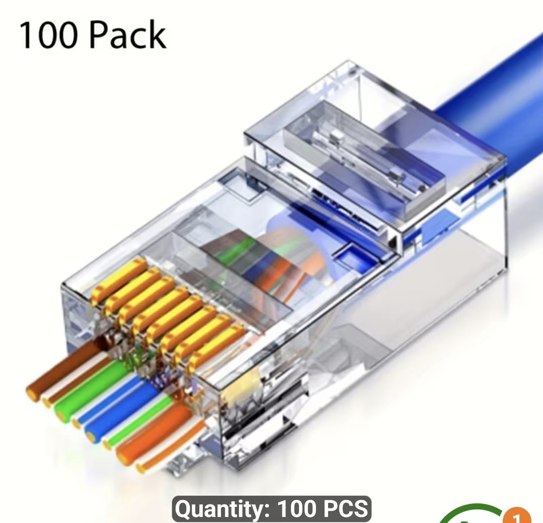 RJ45 Pass-Through Connectors